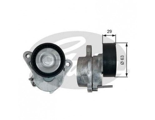GATES T39292 | Audi A3 2014-2017 1.6 TDI CLH Şarz Gergisi