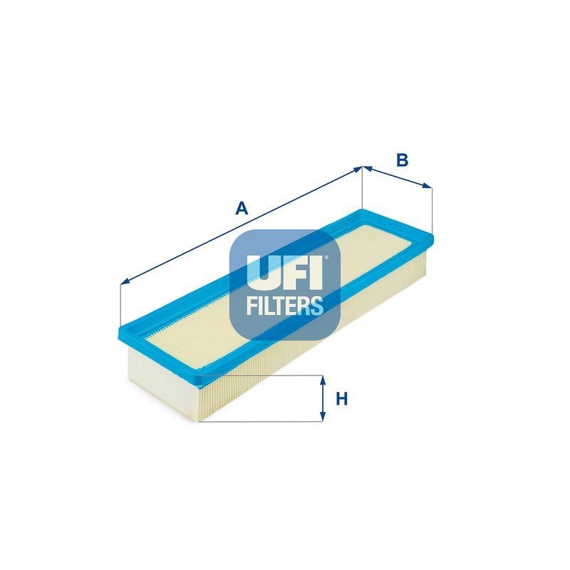 UFI 30.262.00 | Hava Filtresi P206 P307 (Em Ym) C4 Et3j4 (1.4 16V) P206 P206 + (T3e) Tu3a (1.4 8V)