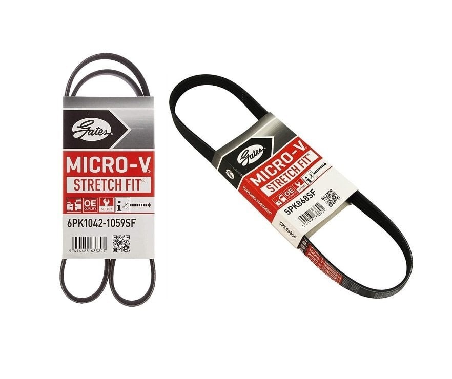 Ford Focus 2004-2008 1.6 Benzinli V Kayıs Takım ( 2 Adet) Gates Marka