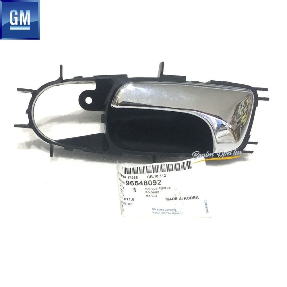 OEM / ORJİNAL 96548092 | Chevrolet Lacetti HB SW Ön-Arka Sol İç Açma Kolu Krom