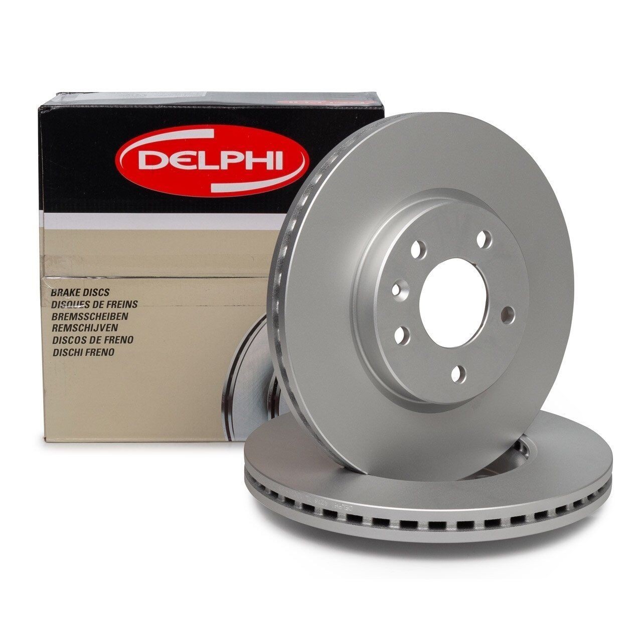 DELPHI BG2443 | Opel Astra F 1.6 Benzinli Ön Fren Diski Hava Kanallı Takım