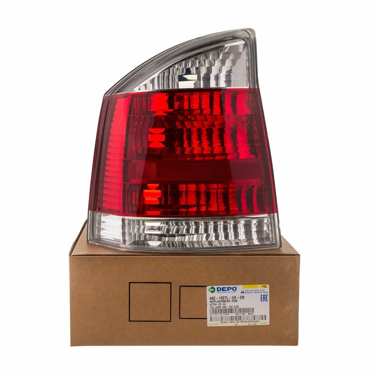 DEPO 442-1927L-UE-CR | Opel Vectra C Sol Stop Beyaz Kırmızı