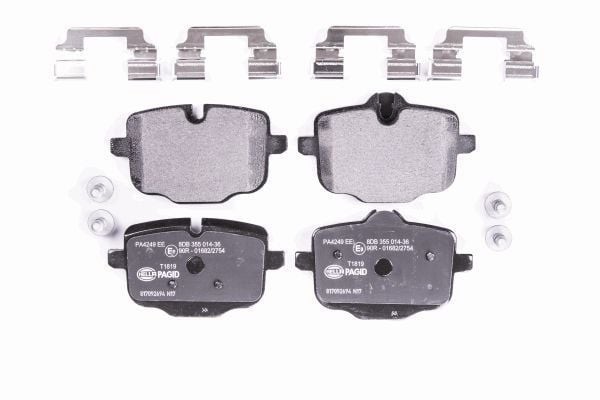HELLA PAGİD 8DB355014-361 | Fren Balatası Arka (BMW F10-F11-F12-F13-F06 / 5.35 5.25)