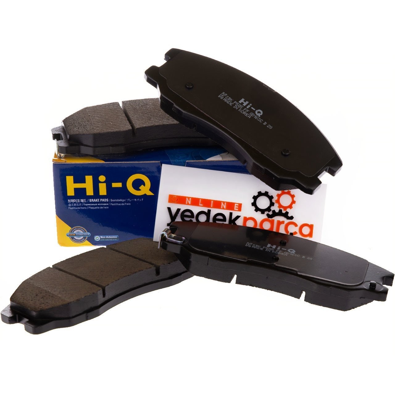 Hİ-Q SP1204 | Chevrolet Captiva Ön Fren Balatası Takım