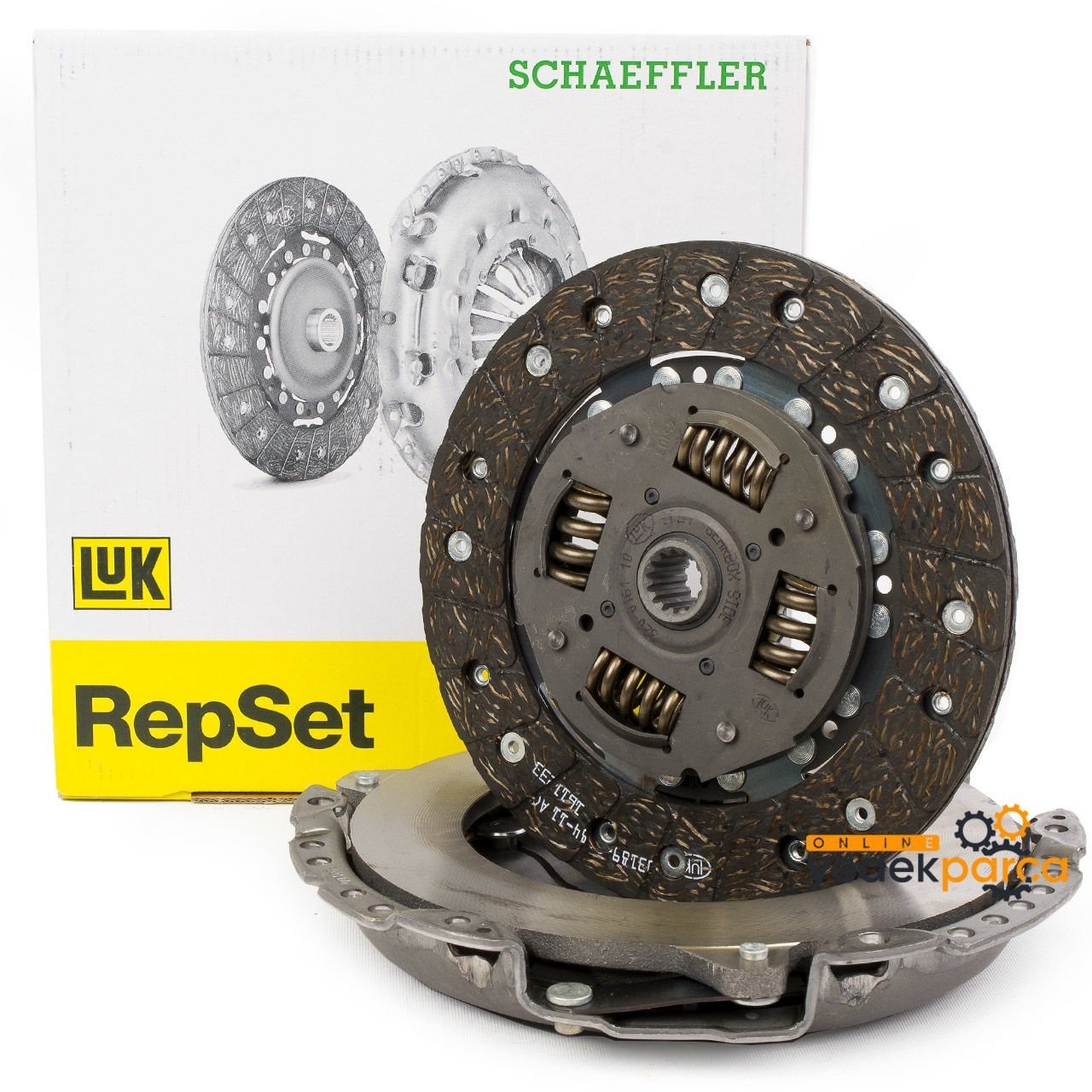 LUK 620033400 | Opel Corsa C 1.2 / 1.4 Benzinli Düz Vitesli Debriyaj Seti