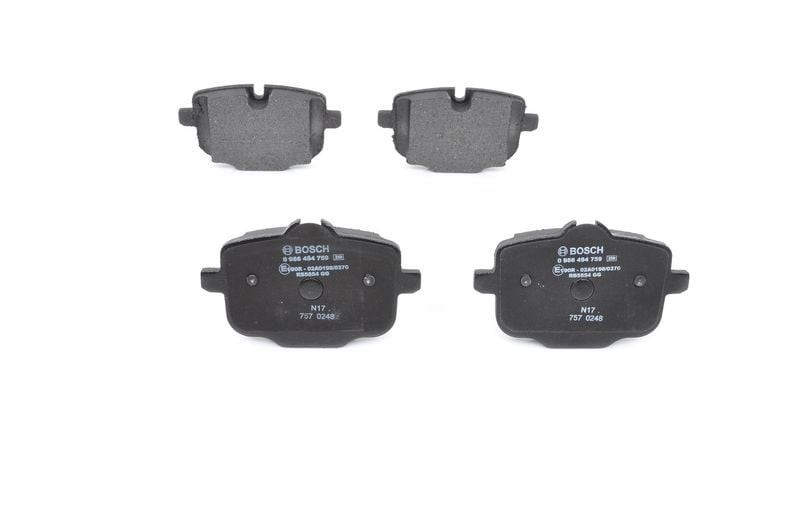 BOSCH 0986494759 | Fren Balata Arka 12-BMW 5S-F10-F11