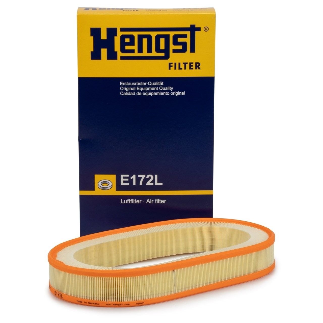 HENGST E172L | Mercedes W201 Kasa 190E (1988-1993) Hava Filtresi
