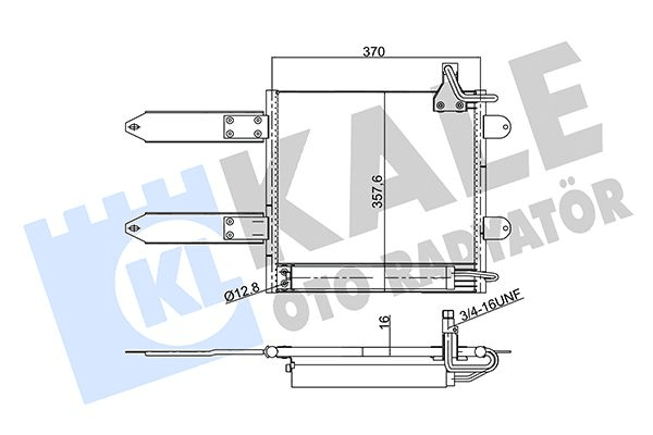 KALE RADYATÖR 342930 | Volkswagen Polo 2000-2002 Model Arası Klima Radyatörü