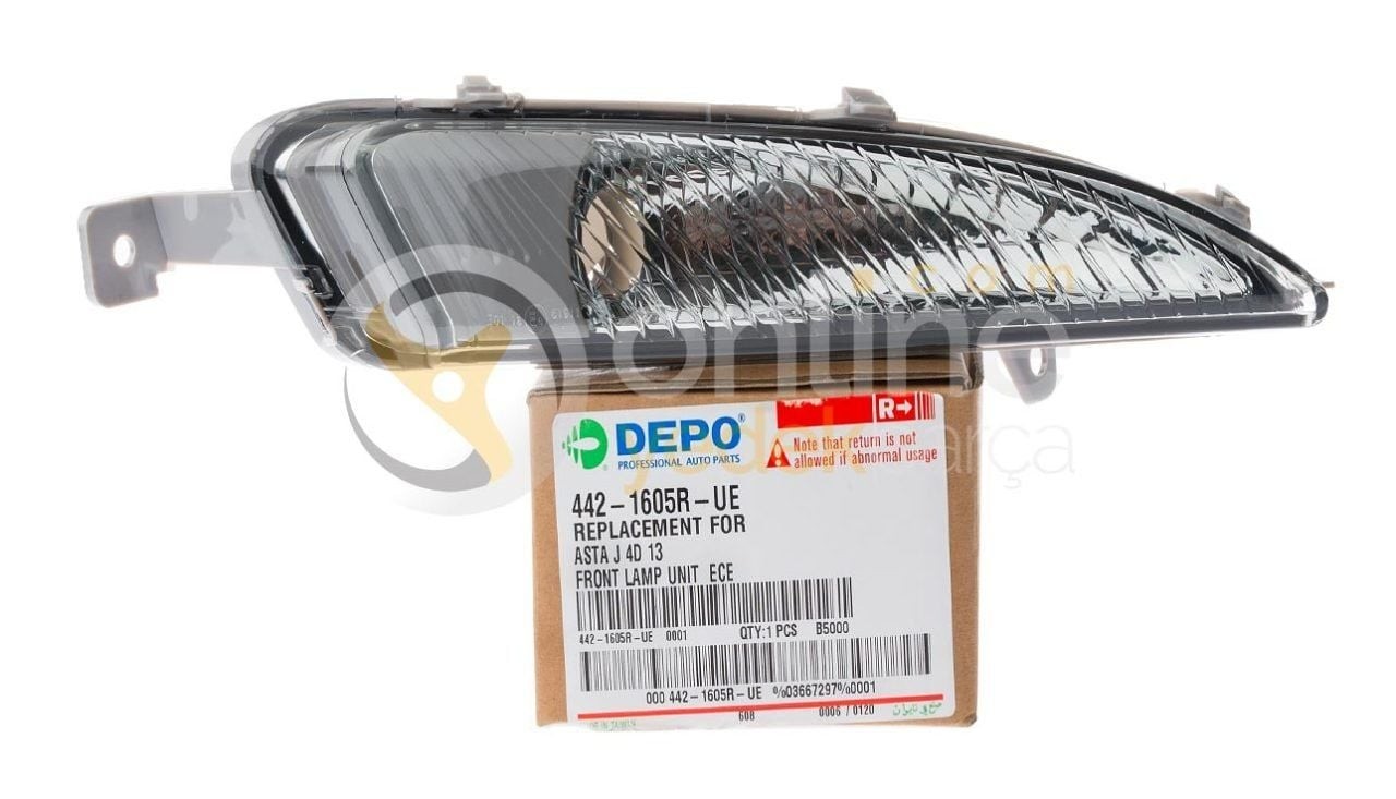 DEPO 442-1605R-UE | Opel Astra J Ön Sağ Tampon Sinyali 2012 Model ve Sonrası