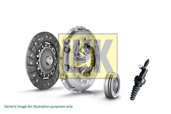 LUK 620326822 | Debriyaj Seti Opel Corsa F 1.2 P1007 P206 P207 Nemo Bipper C2 C3 C3 II C3 III Dv4td (1.4 HDI 8V) 02