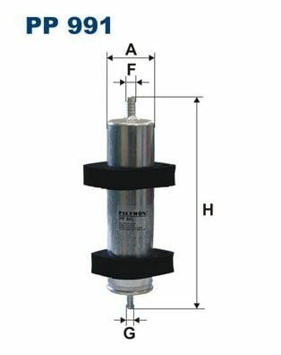 FILTRON PP991 | Mazot Filtresi 08-A4-A5-Q5-Q7 2.0-2.7-3.0Tdi