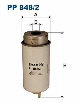 FILTRON PP848-2 | Mazot Filtresi 01-06 Transit 2.0Di-2.4Di-TDCI