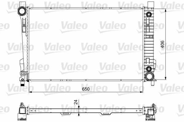 VALEO 732741 | Radyatör 02-08 C-Seri (W203-S203) + Ac