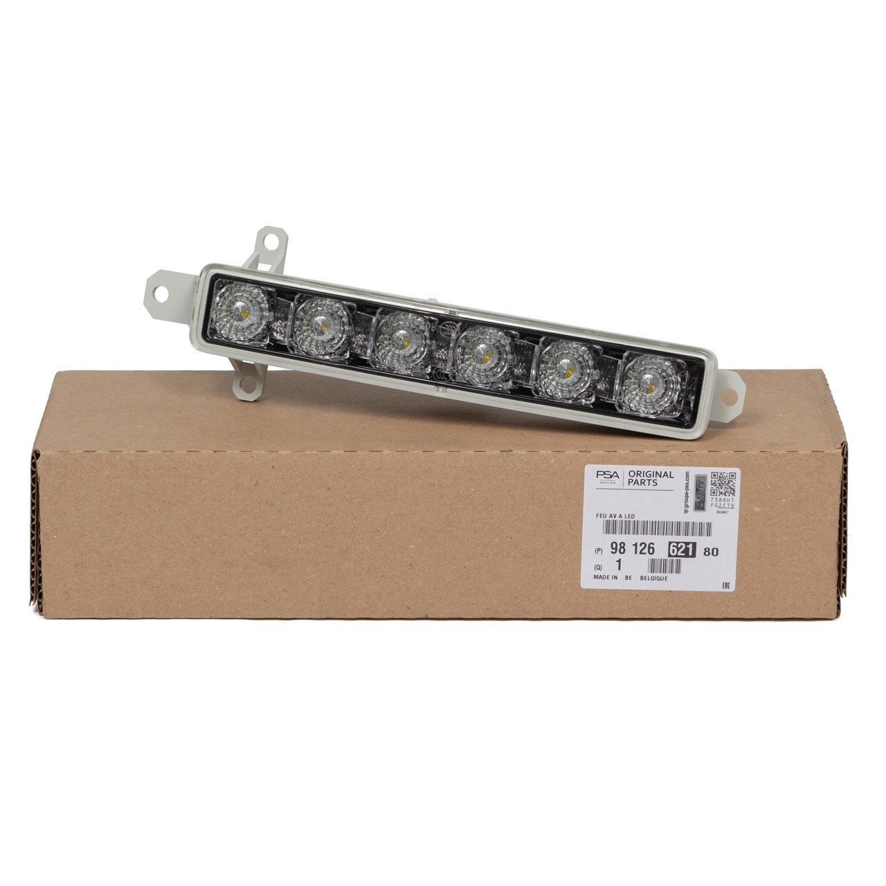 PSA 9812662180 | Citroen C-Elyse Gündüz Led Farı Siyah Orijinal