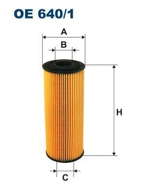 FILTRON OE640-1 | Yağ Filtresi 96-Lt35 06-Crafter