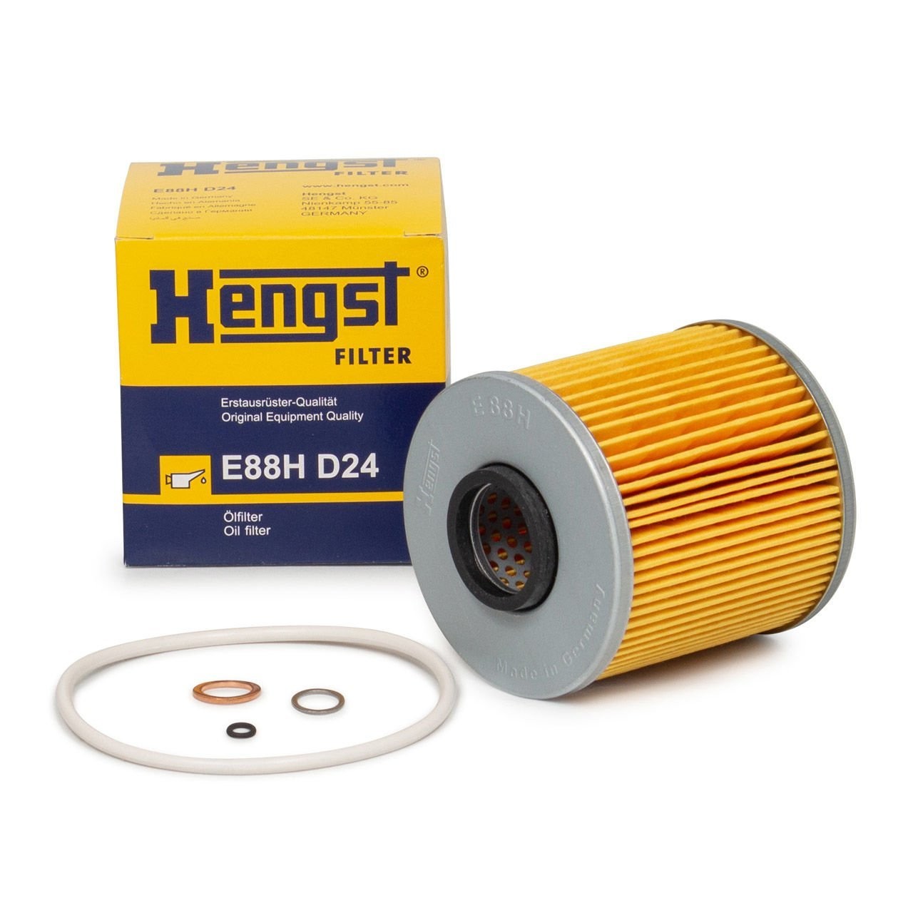 HENGST E88HD24 | Bmw 3 Serisi E36 Kasa 316i-318i M40 Motor Yağ Filtresi