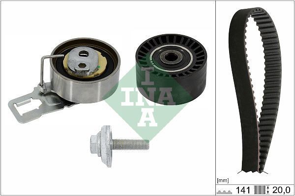INA 530069810 | Eksantrik Rulman Kiti (Triger Seti) C5 III C4 II Ds4 P208 P308 P3008 P5008 P2008 Partner Tepe Berlın