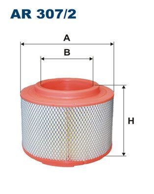 FILTRON AR307-2 | Hava Filtresi 06-Hilux-Ranger 2.5-3.0 D-4D