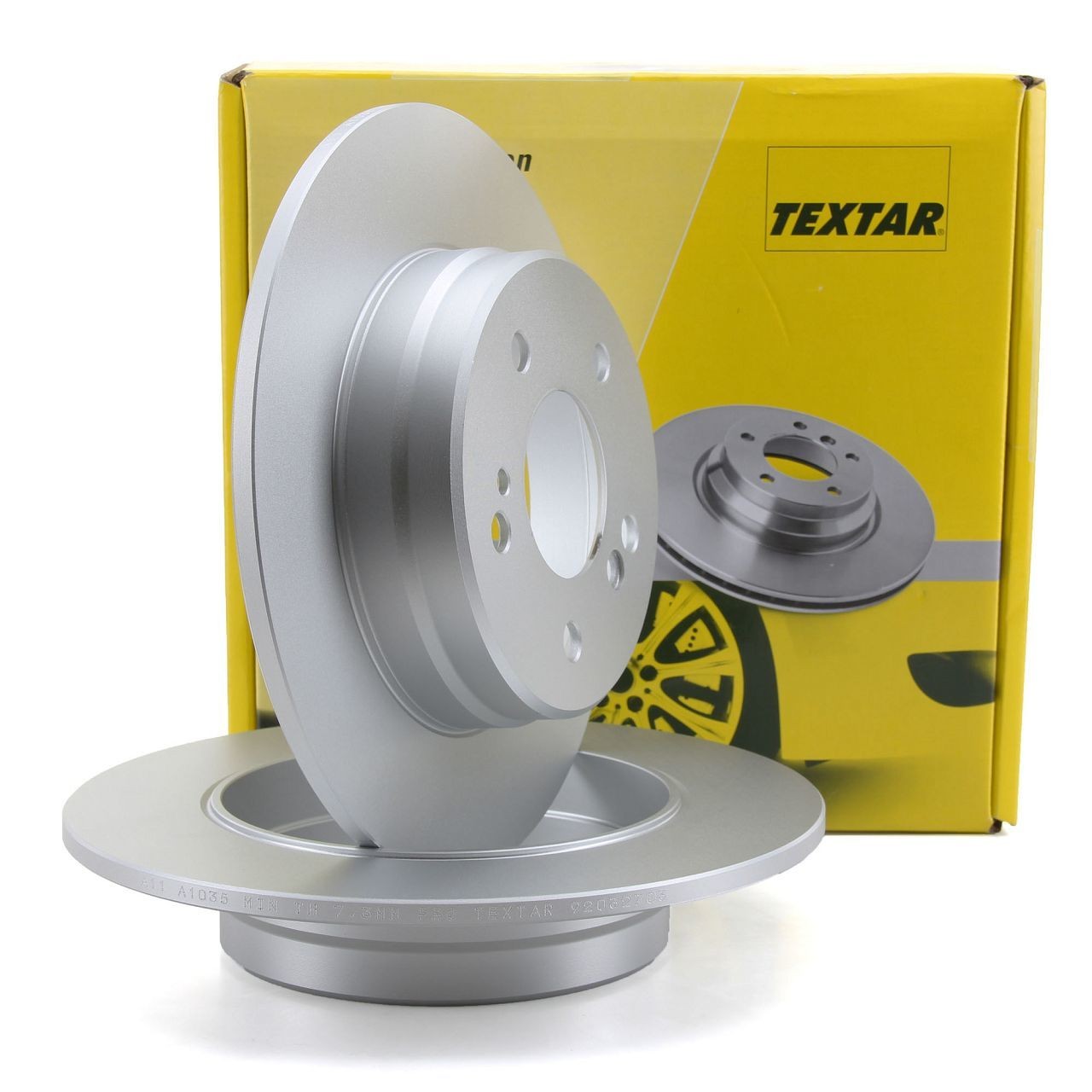 TEXTAR 92032703 | Mercedes W203 Kasa C220 Cdi Arka Fren Disk Takımı