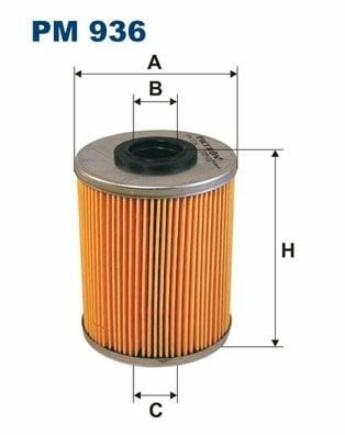 FILTRON PM936 | Mazot Filtresi 99-Astra.G.H-Corsa.C-Combo.C 1.7D *Y17dt*