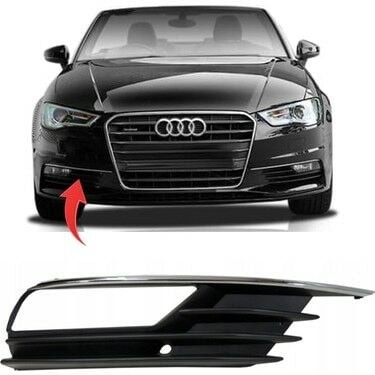 İTHAL 8V5807682A | Audi A3 2014 Sonrası Sağ Sis Far Çerçevesi