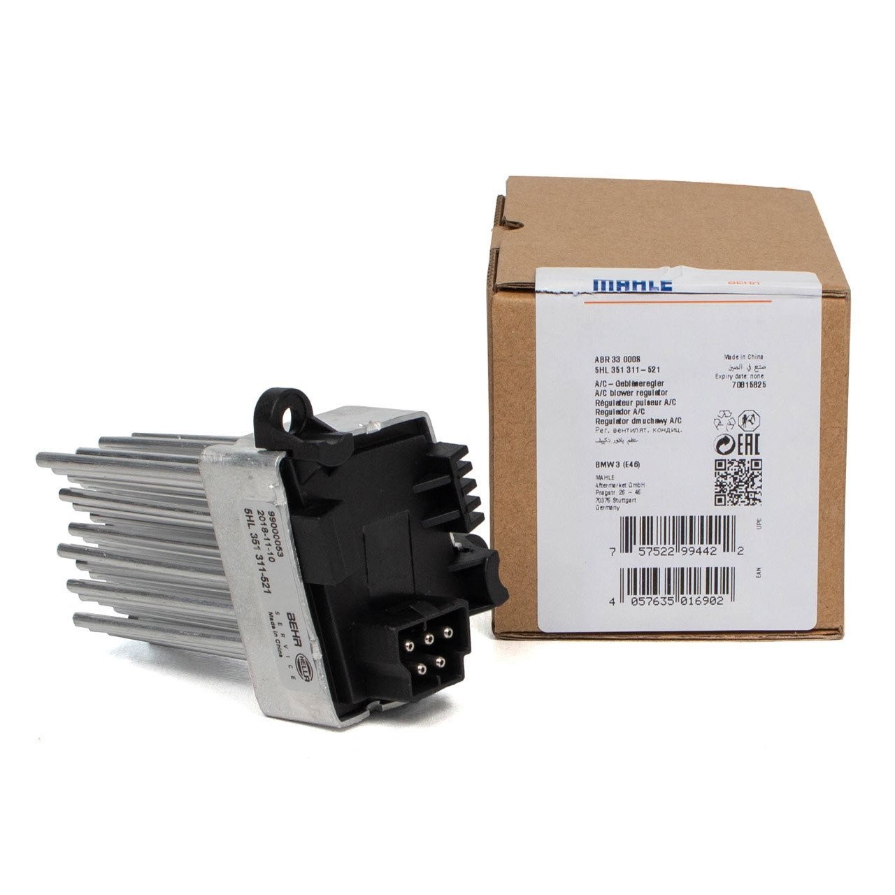 BEHR-MAHLE ABR55000S | -MAHLE / Bmw E39 Kasa Klima Şalter Tarağı