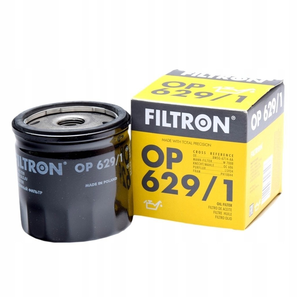FILTRON OP629-1 | Ford C Max Yağ Filtresi 2004-2018 Yağ Filtresi Benzinli