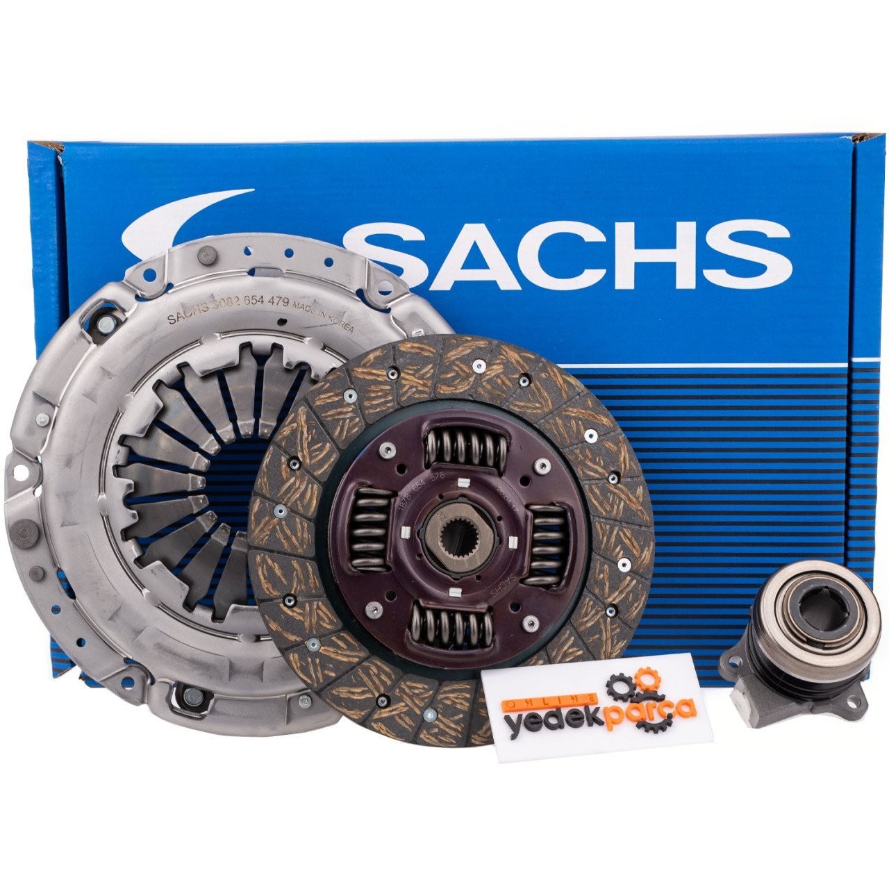 SACHS 3000990090 | Chevrolet Lacetti 1.4 / 1.6 16 Valf Debriyaj Seti Rulmanlı Pro Kit Sacsh Marka