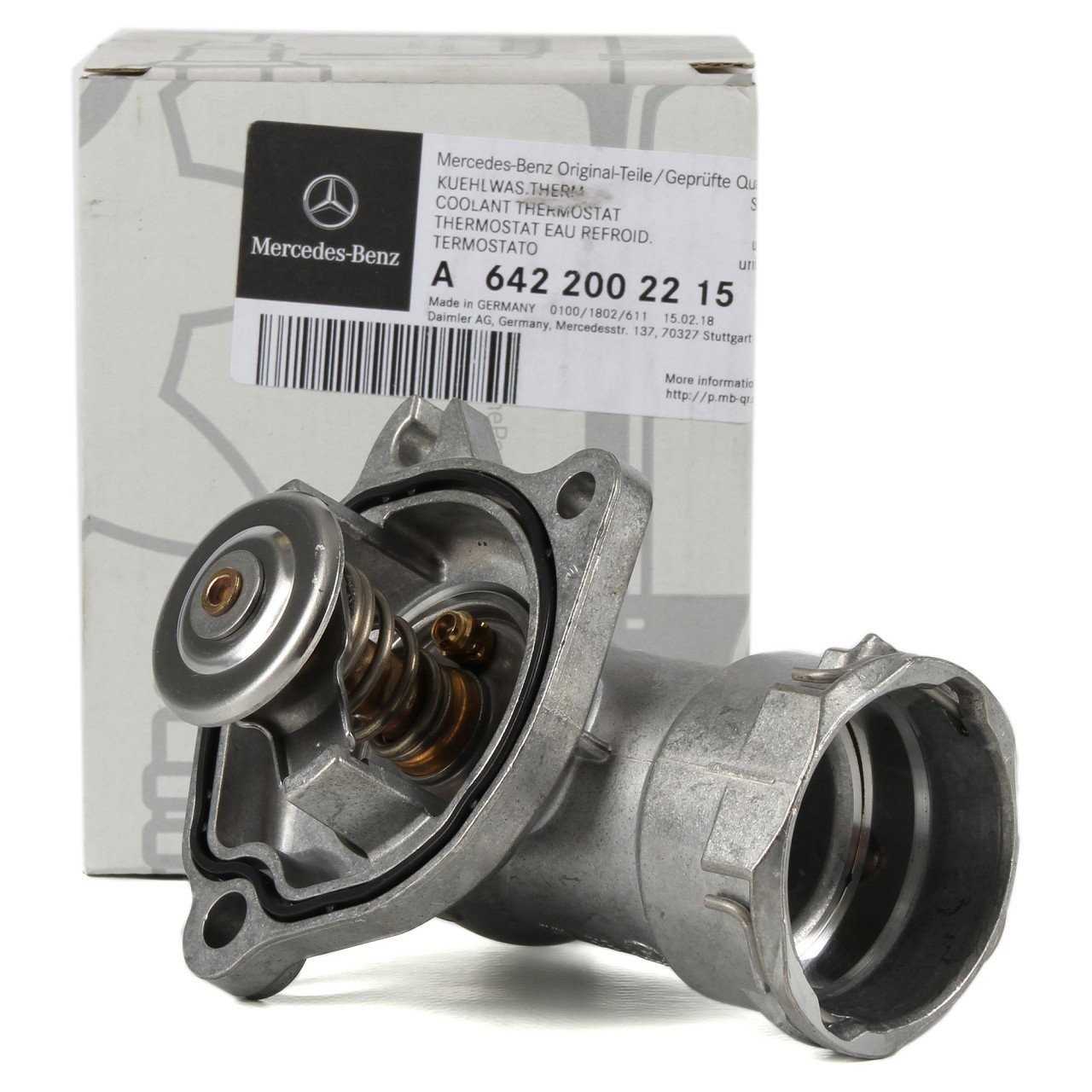MERCEDES-BENZ A6422002215 | W207 Kasa E350 CDI 4-Matic Termostat Komple Orijinal