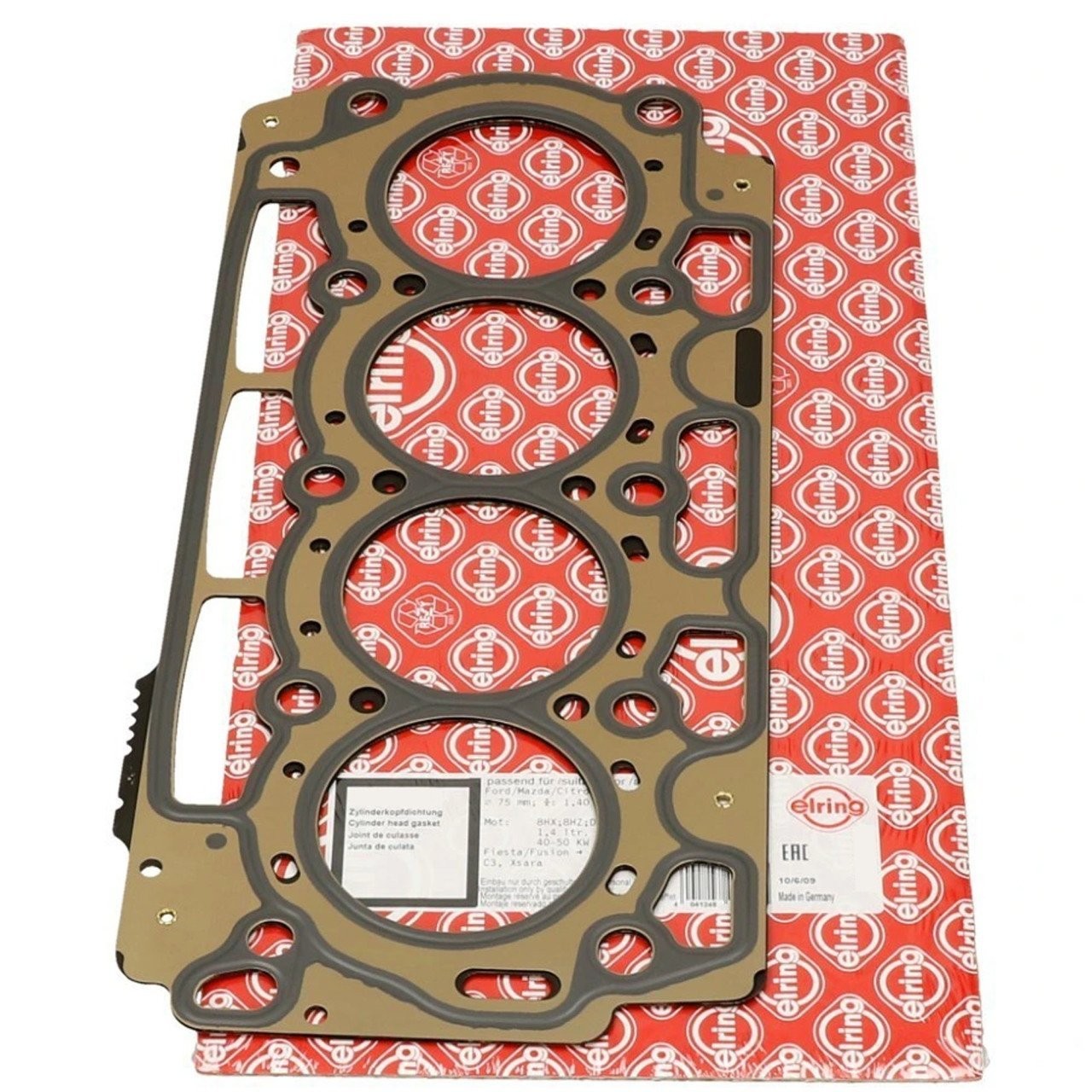 ELRING 100440 | Peugeot 206 1.4 Hdi Dizel Silindir Kapak Contası Orijinal 5 Kertik 1.45 MM