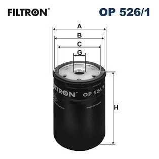FILTRON OP526-1 | Yağ Filtresi 94-Golf-95-Polo CLS.