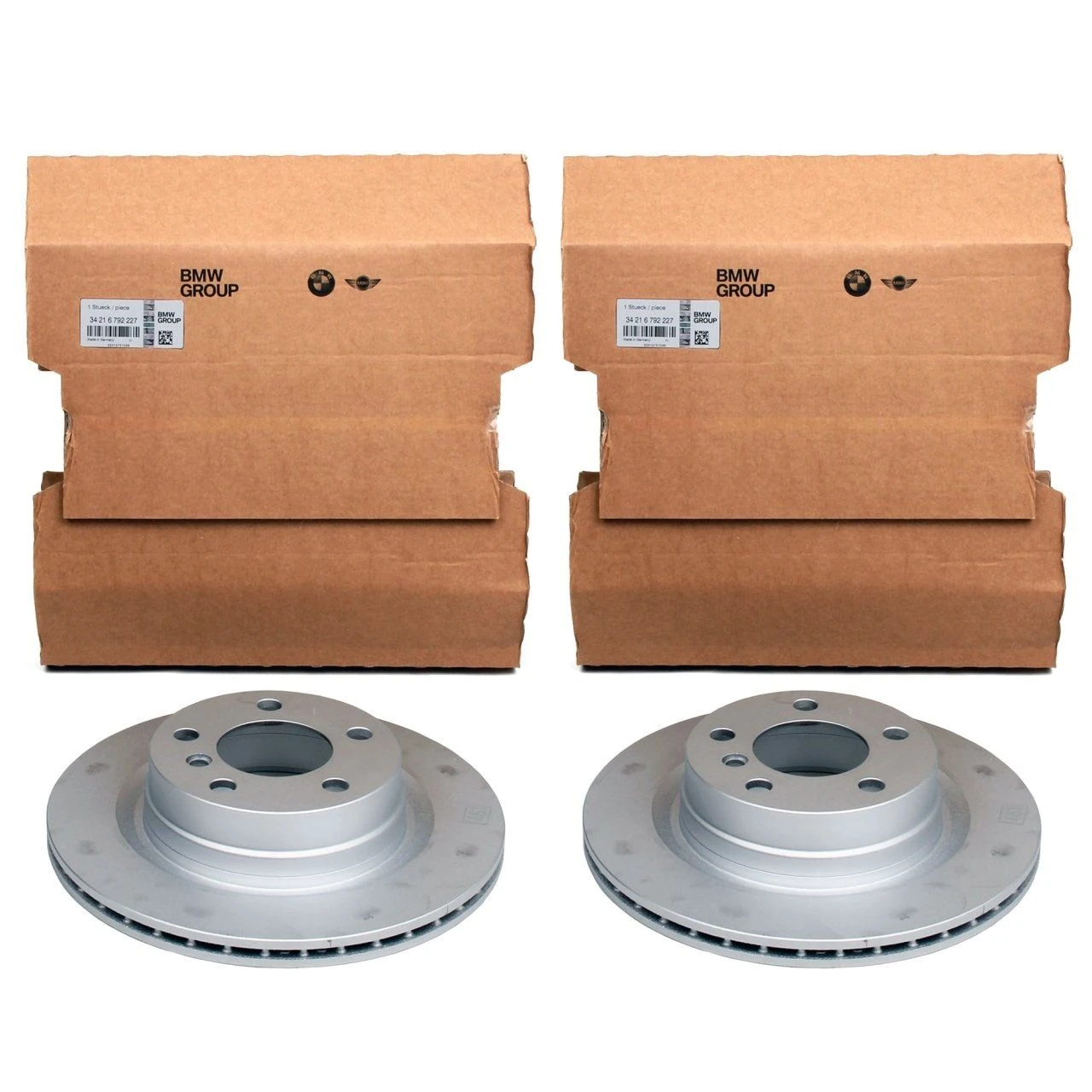 BMW 34216792227 | F30 Kasa 320i Arka Fren Disk Takımı Orijinal