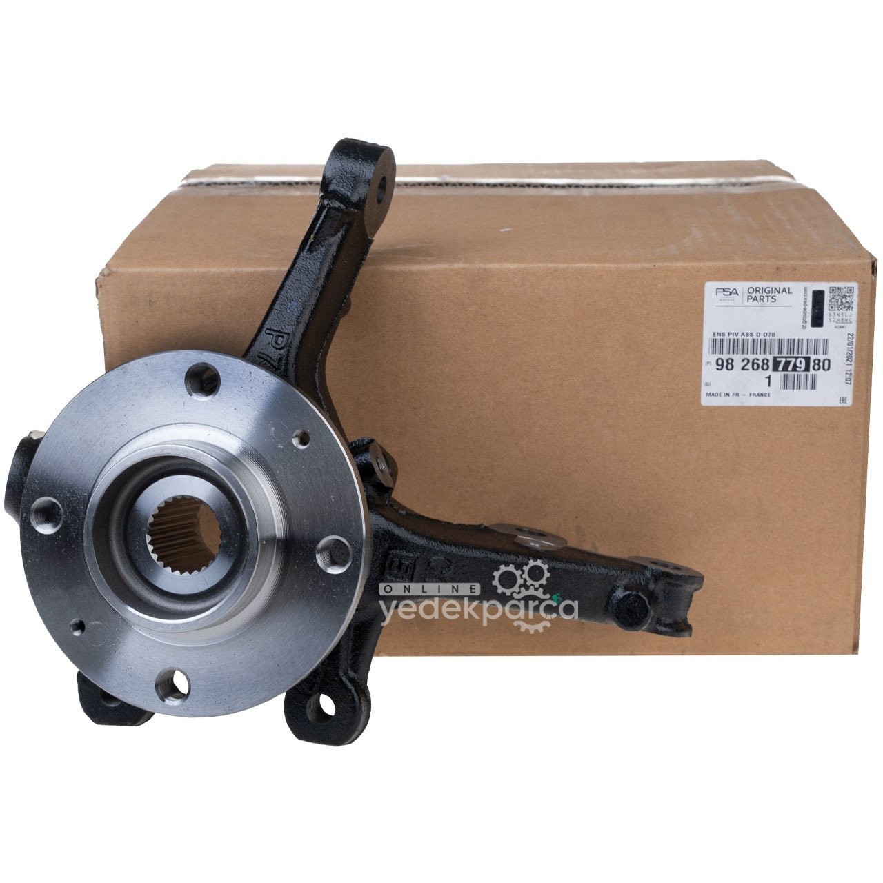 PSA 9826877980 | Opel Corsa F Ön Sağ Aks Taşıyıcı Komple Orijinal