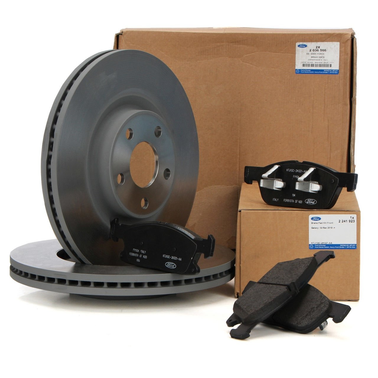 Ford V347 Transit 2007-2013 Ön Fren Disk Ve Balata Takımı Ford Orijinal