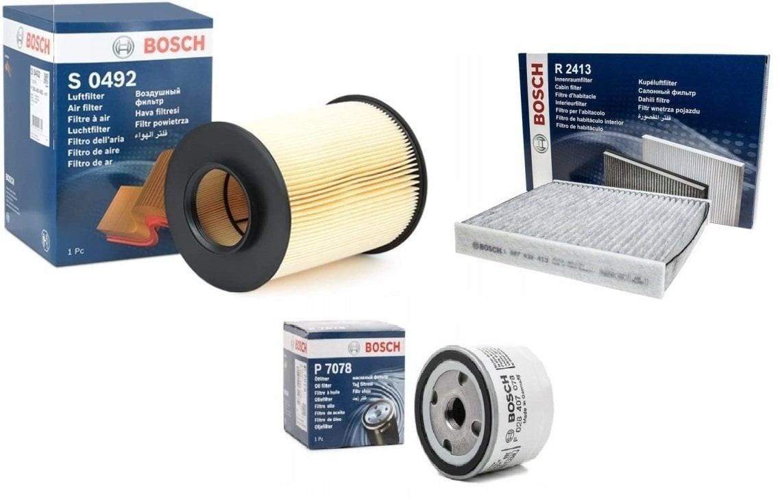 Ford Focus 2008-2011 1.6 Benzinli Periyodik Yağ Bakım Seti Bosch Marka