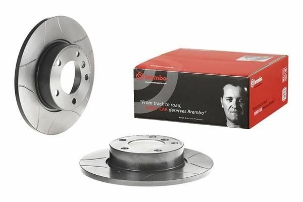 BREMBO 08.5359.75 | Fren Diski Ön Düz Cızgılı 286 mm (BMW E36) | 2 Adet
