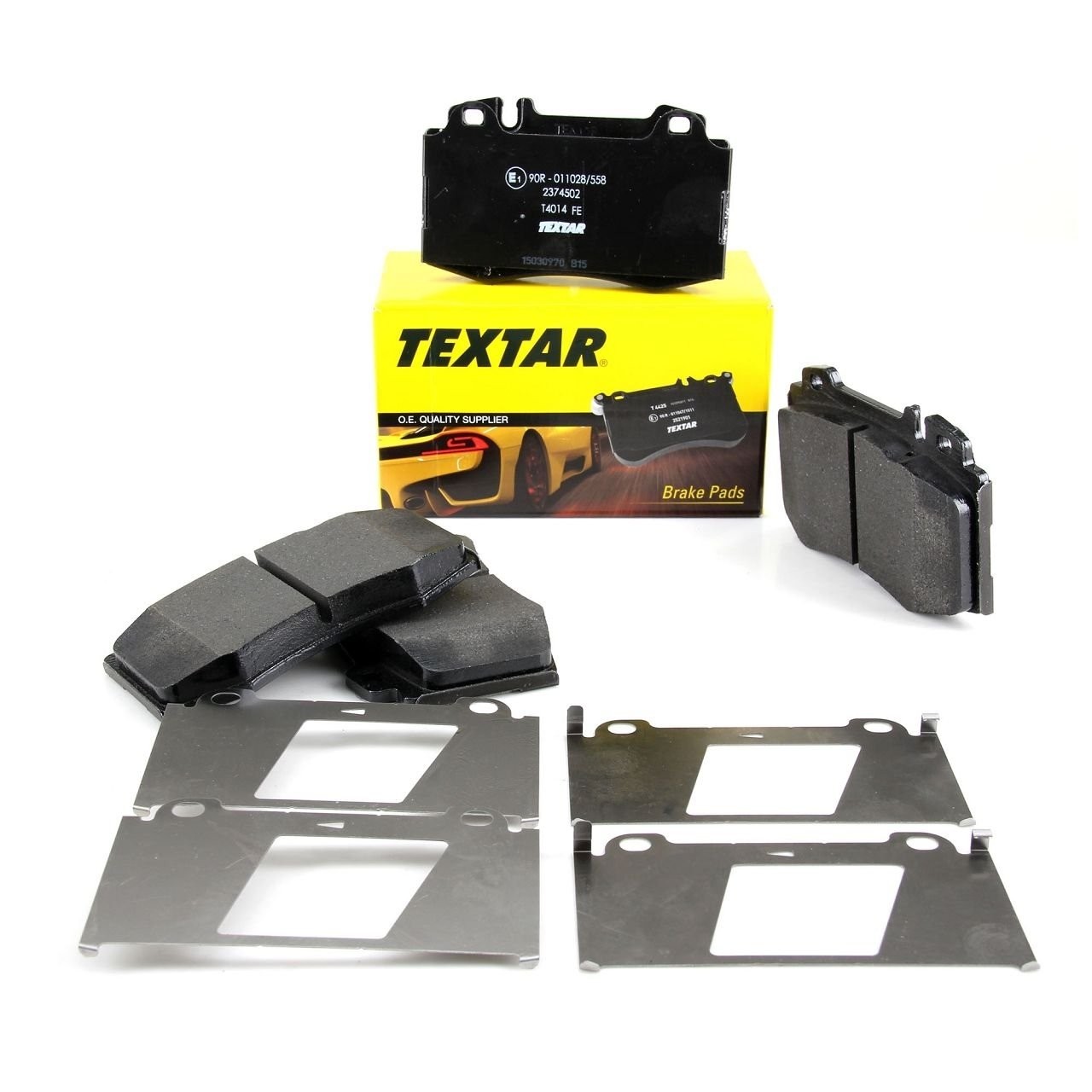 TEXTAR 2374502 | Mercedes E Serisi W211 Kasa E200 Kompressor (SPORT PAKET) Ön Fren Balata Takımı