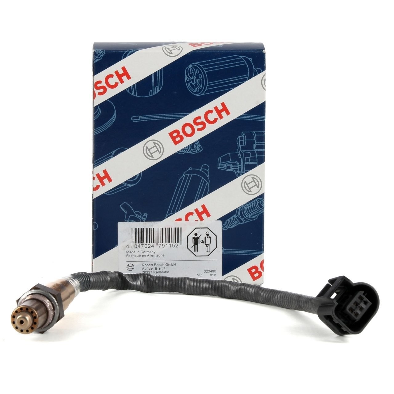 BOSCH 0258027005 | Bmw F30 Kasa 320i ed Oksijen Lambda Sensörü NO 1