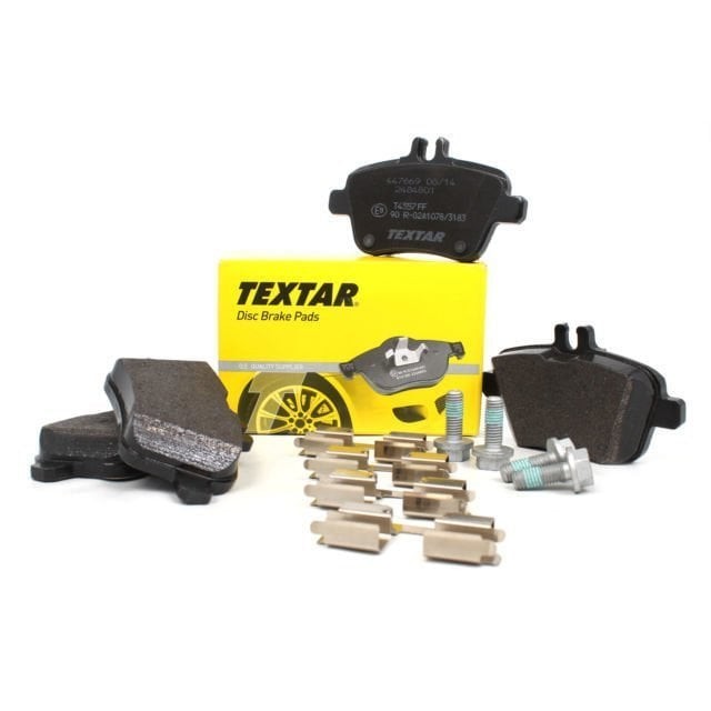TEXTAR 2484801 | Mercedes W176 Kasa A160 CDI Arka Fren Balata Takım