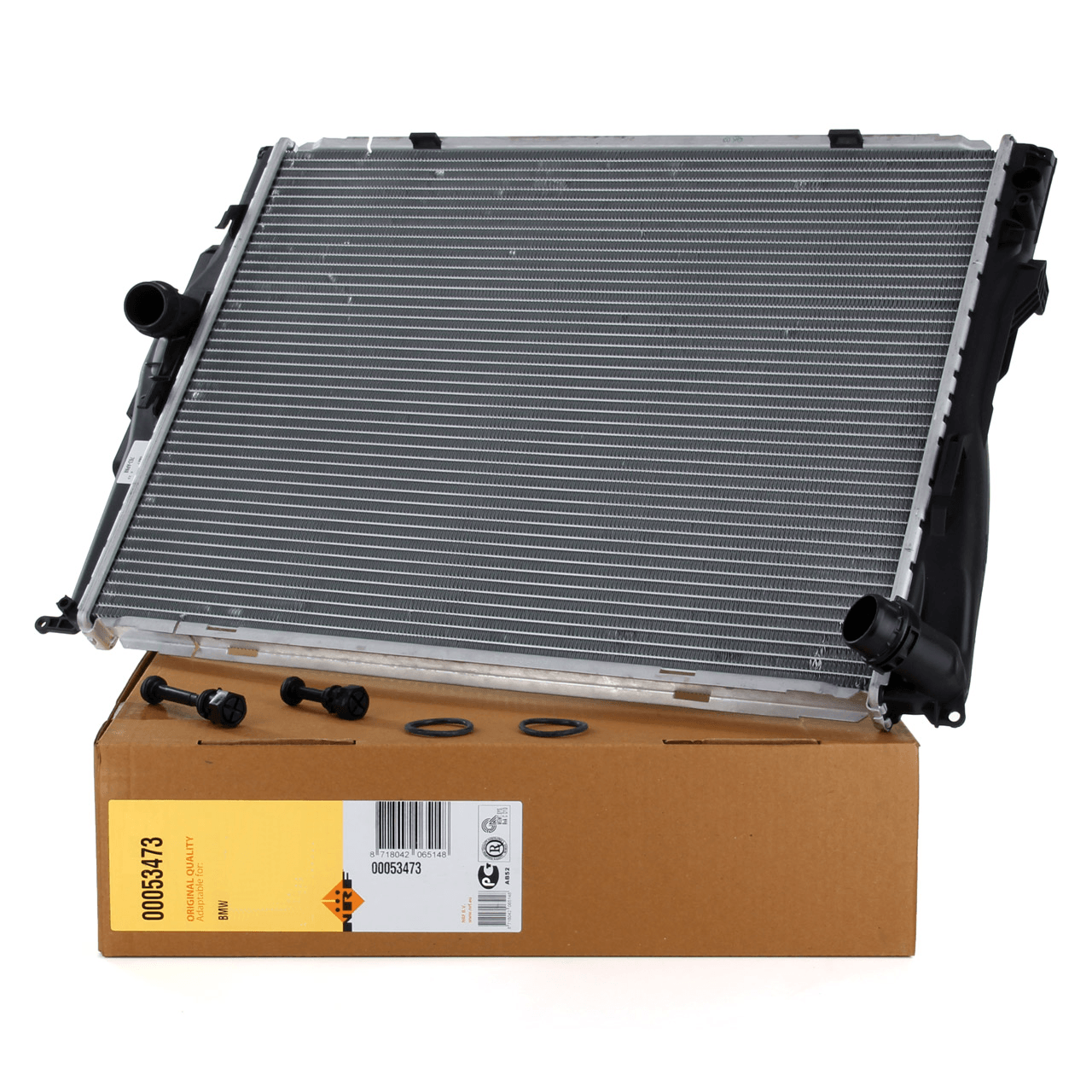 NRF 53473 | BMW E87-E90-E92 N43-N46-N52 Su Radyatörü 17117553111