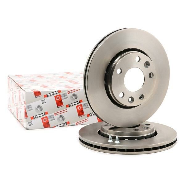 FERODO DDF1728 | Renault Scenic 3 2010-2015 Ön Fren Disk Takımı 280 MM 5 Bijon