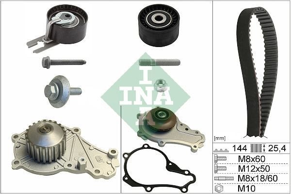 INA 530023930 | Triger Tk + Devirdaim 206-207-307-Bpp-Nmo-Fıe-Ma.2 1.4Hdi 68Hp