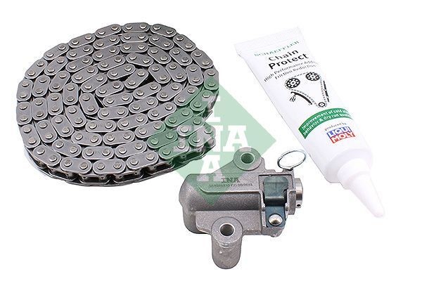 INA 558006210 | Eksantrik Zincir Seti A.Ceker Zincir + Gergi + Yaglayıcı Ford Transit V347 2.4 TDCI 06-V363 155Ps 14