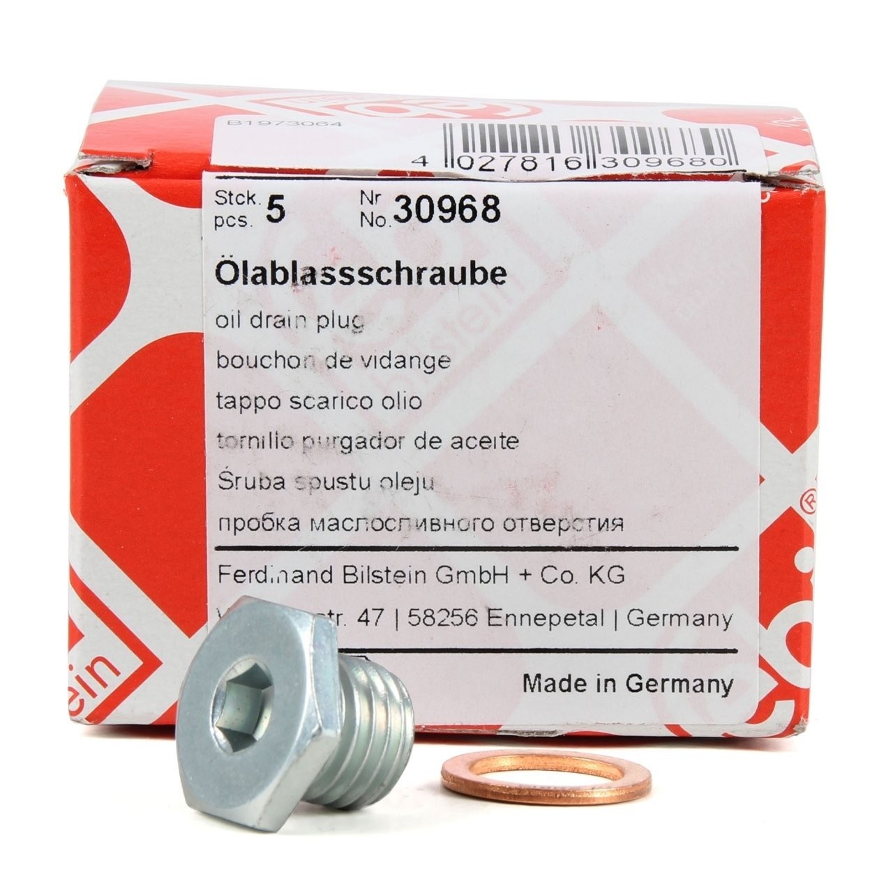 FEBI BILSTEIN 30968 | Bmw 3 Serisi E46 Kasa 316i Karter Tapası