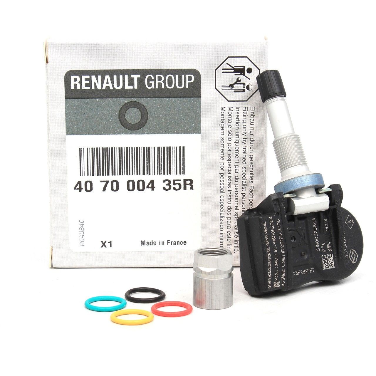 MAIS 407000435R | Renault Megane 3 2010-2015 Lastik Basınç Sensörü