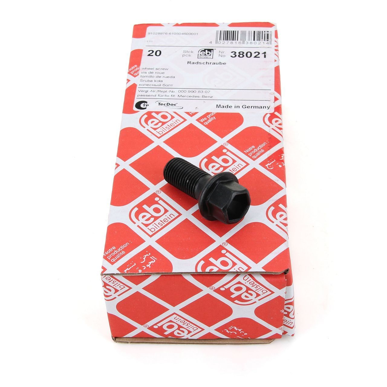 FEBI BILSTEIN 38021 | Mercedes E Serisi W212 Kasa Siyah Renk Bijon