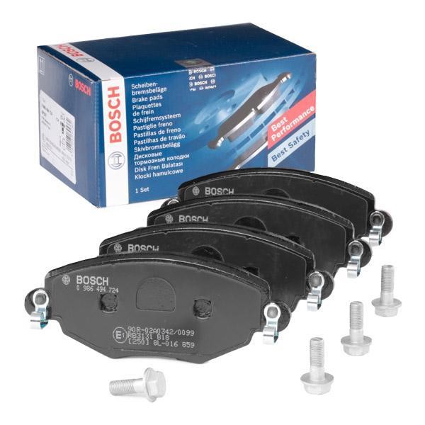BOSCH 0986495230 | Ford Mondeo 2001-2007 Ön Fren Balata Takımı