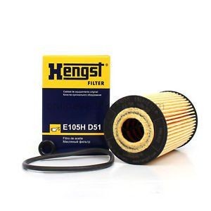 HENGST E105HD51 | Mercedes W168 Kasa A160 Yağ Filtresi Henst Marka
