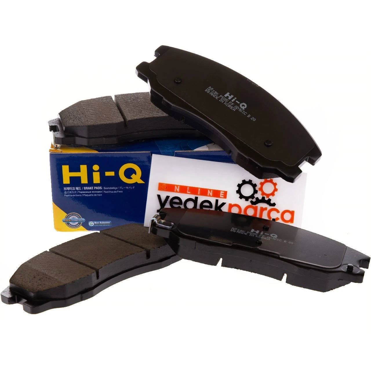 Hİ-Q SP1204 | Chevrolet Captiva C140 Ön Fren Balatası Takım