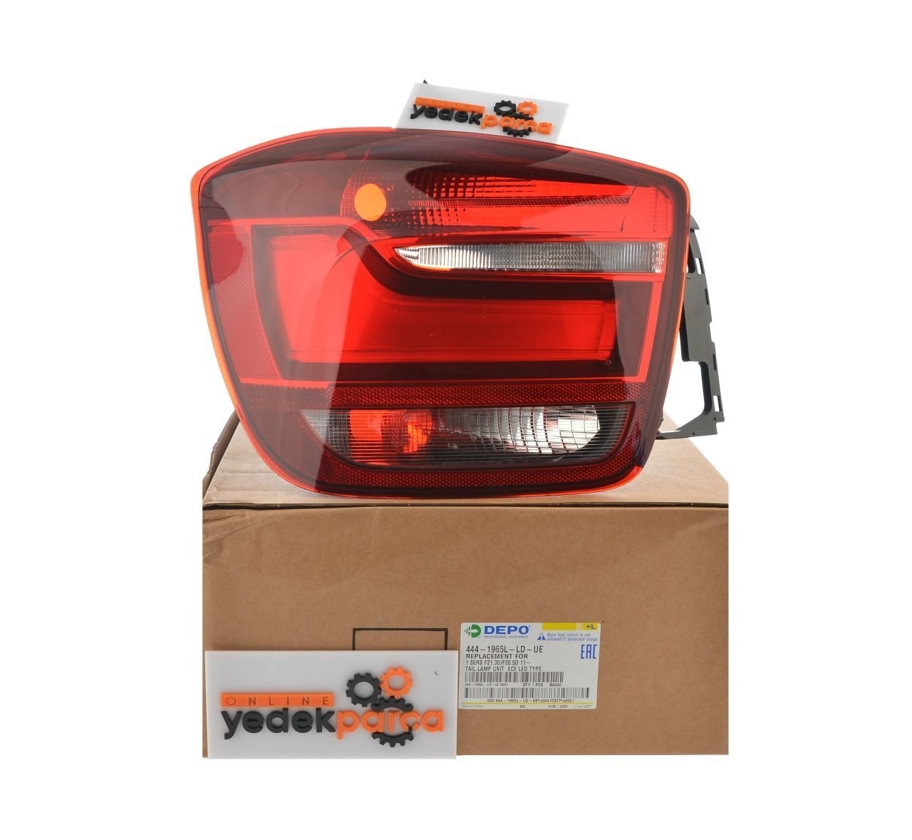 DEPO 444-1965L-LD-UE | Bmw 1 Serisi F20 Kasa Sol Arka LED Stop Lambası
